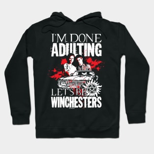 Lets Be Winchesters V2 Hoodie